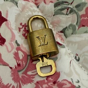 Louis Vuitton Gold Padlock